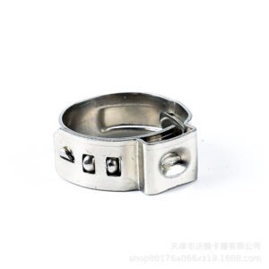 Single Ear Stepless Hose Clamp