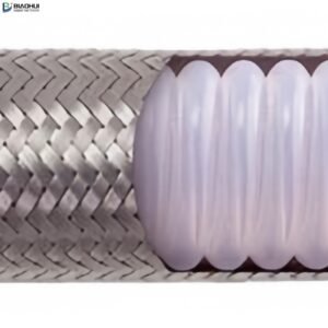 Stainless Steel Wire Braided Corrugated PTFE Tube